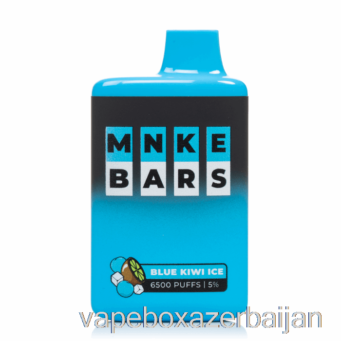Vape Baku MNKE BARS 6500 Disposable Blue Kiwi Ice